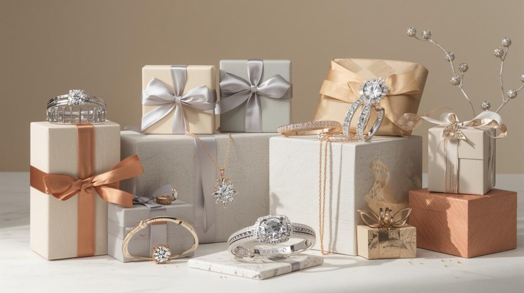 Aren’t you just tired of finding fancy gifts for your friends and family members that can be both cost-effective and premium too? Whether it’s someone’s birthday or their anniversary, some gifts should hold some meaning and a story behind them. Well, we have curated a list of premium jewellery gifts that you can afford in just under 10,000 INR. Sourced from local jewellers and retail stores in Jaipur, providing the best jewellery designs in under 10,000 INR, these are the most thoughtful and affordable luxury gifts to give someone. So let’s dive in and see what top jewellers in Jaipur have in store for us. 1. Elegant Silver Necklaces Silver jewellery is never going out of trend, especially in India, and Jaipur’s artisans create some of the finest designs. Starting from oxidised pendants to delicate silver chains, these pieces from local jewellery shops in Jaipur look luxurious yet stay comfortably under ₹10,000. So you can opt for a silver chain or anklets for which is a suitable gift for both married and unmarried women. 2. Gold-Plated Earrings & Daily-Wear Studs Gold jewellery under 10,000 INR is your best bet when choosing gifts for your loved ones. Opt for lightweight gold earrings or a gold-plated ring under 2 grams, which will fit perfectly as a statement gift. It’s not only a gift, but it’s also an investment. There are other options like meenakari danglers, hoop earrings and minimalistic studs from local Jaipur jewellery retailers you can find on TopJewellers.com. 3. Gemstone Bracelets & Birthstone Jewellery Gemstone jewellery is one of the hyped jewellery categories in 2025, and it also makes up for the best gifting option for both men and women. The citrine, amethyst and topaz rings are a beautiful and meaningful gifting option which you can consider for anniversaries, special events and even as a wedding present. Jaipur’s local retailers are creating versatile gemstone jewellery by ensuring quality craftsmanship and intricate handiwork that appeals to young consumers. 4. Adjustable Rings & Statement Pieces For your friends and family members whose love for loud and dramatic jewellery is very big, go for cocktail-style jewellery designs and statement rings, which are perfect for gifting. These gifting options have made it to the collection of affordable jewellery for women and men that complements the Indo-Western and Western outfits well. Top jewellers from Jaipur are making statement pieces and adjustable rings, which are perfect for anyone who loves jewellery a little too much! For those who love bold jewellery, adjustable statement rings and cocktail-style pieces make great, affordable gifts. They fit all sizes and look stunning with ethnic or Indo-western outfits. Bottom Line You don’t need a big budget to give a meaningful, premium-looking jewellery gift. With endless choices from top jewellers in Jaipur, you can find beautiful designs in just under ₹10,000, so go to TopJewellers, where you will find the best retailers and jewellers providing quality jewellery and exquisite craftsmanship.