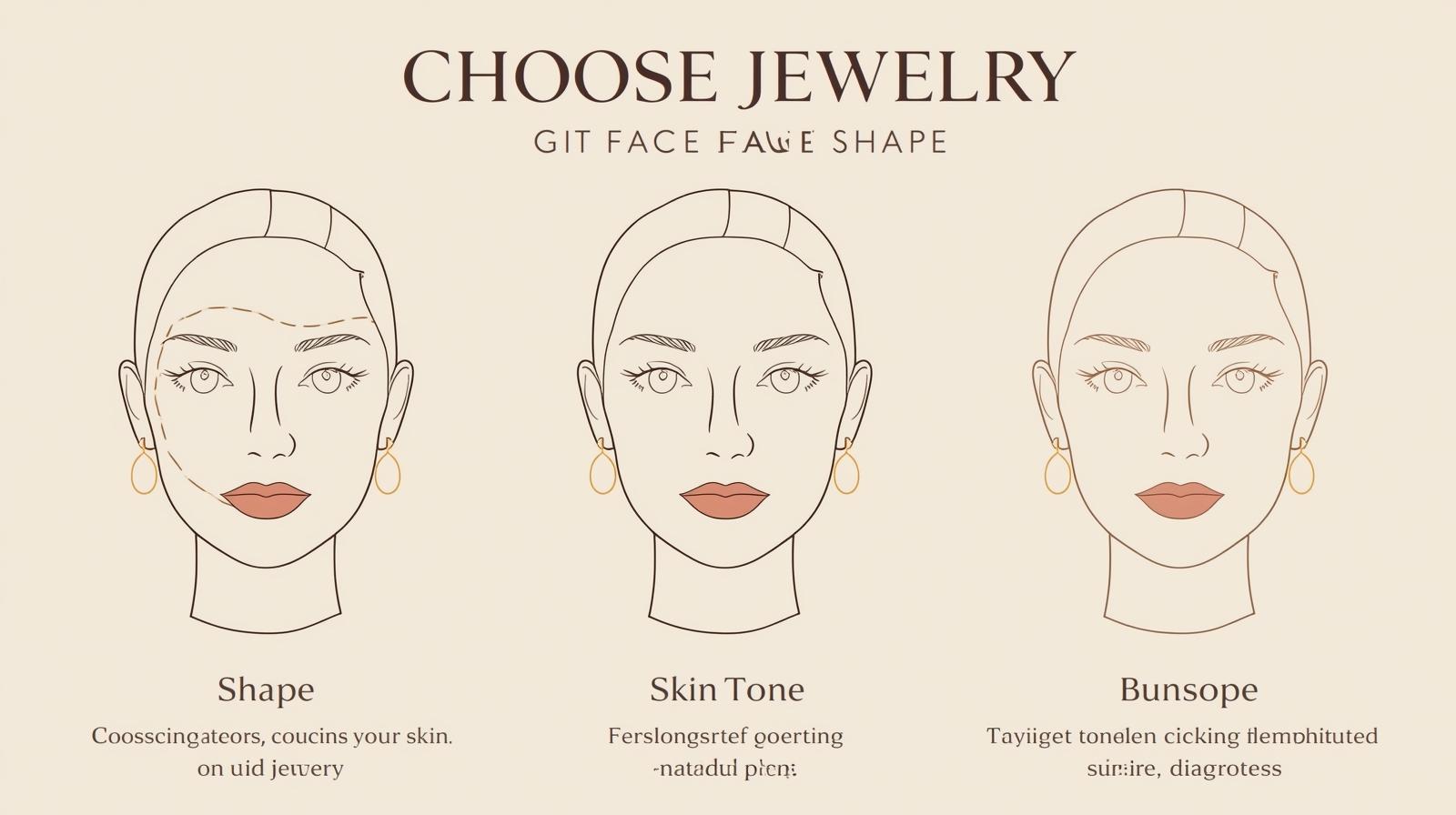 How to Pick Jewellery Based on Face Shape and Skin Tone, simple withought content